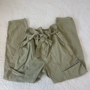Universal Thread Green Tie-Waist Pants